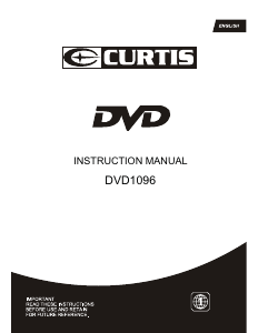 Handleiding Curtis DVD1096 DVD speler