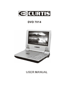 Manual Curtis DVD7014 DVD Player