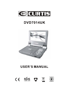 Manual Curtis DVD7014UK DVD Player