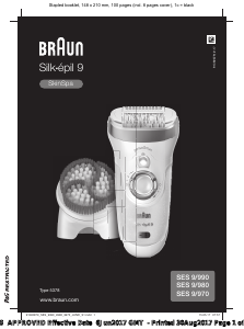 Посібник Braun SES 9/970 Silk-epil 9 Епілятор