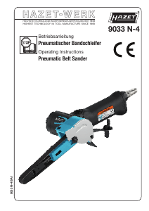 Manual Hazet 9033 N-4 Belt Sander