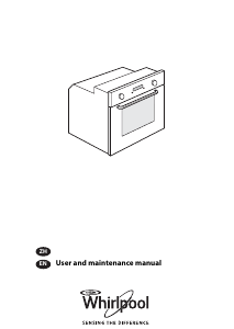 Manual Whirlpool AKZM 6540/IXL Oven