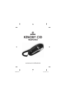 Manuale Brondi Kenoby CID Telefono