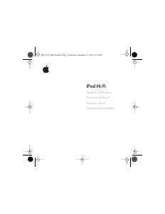 Handleiding Apple iPod Hi-Fi Speakerdock