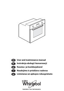 Manual Whirlpool AKZM 666/IX Oven