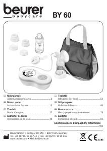 Manual de uso Beurer BY 60 Extractor de leche