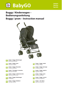 Bedienungsanleitung BabyGO Speedo Kinderwagen