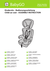 Εγχειρίδιο BabyGO Motion Κάθισμα αυτοκινήτου