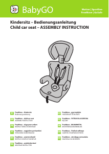 Mode d’emploi BabyGO Sportline Siège bébé