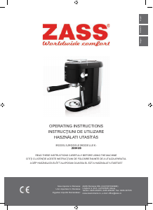 Manual Zass ZEM 09 Espresso Machine