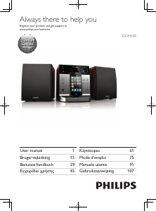 Handleiding Philips DCM129 Speakerdock