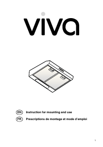 Manual Viva VVA62U150 Cooker Hood