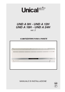 Handleiding UnicalAir UND A 9H Airconditioner