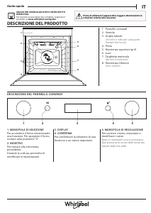 Manuale Whirlpool OAKZ9 379 P IX Forno