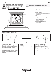 Manual Whirlpool OAKZ9 379 P IX Oven