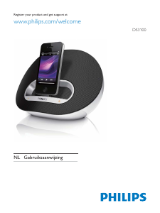 Handleiding Philips DS3100 Speakerdock