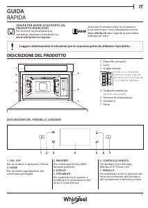 Manuale Whirlpool W11 MS180 Forno