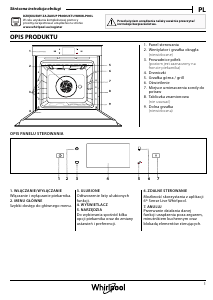 Instrukcja Whirlpool W11 OM1 4MS2 P Piekarnik