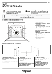 Manual de uso Whirlpool W11 OM1 4MS2 P Horno