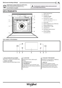 Instrukcja Whirlpool W11 OS1 4S2 P Piekarnik