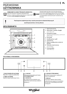 Instrukcja Whirlpool W11I OM1 4MS2 H Piekarnik