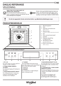 Bruksanvisning Whirlpool W6 4PS1 OM4 P Ovn