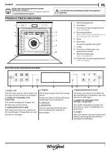 Handleiding Whirlpool W6 4PS1 OM4 P Oven
