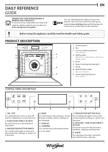 Manual Whirlpool W6 OM4 4S1 H Oven