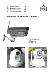 Bruksanvisning SafeHome IP601W  IP Kamera