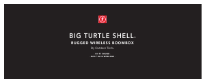 Manual Outdoor Tech Big Turtle Shell Speaker