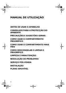 Manual Whirlpool ARC 104 Frigorífico