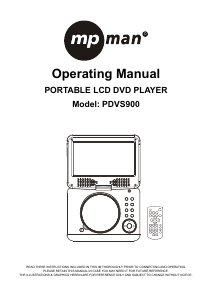 Handleiding Mpman PDVS900 DVD speler