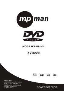 Manuale Mpman XVD220 Lettore DVD