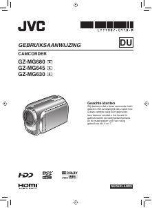 Handleiding JVC GZ-MG645 Camcorder