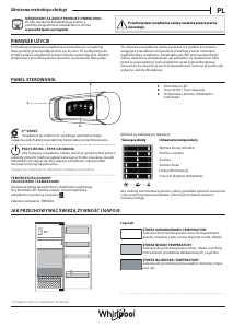 Instrukcja Whirlpool ARG 10472 SF2 Lodówka