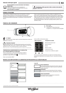 Manual Whirlpool ARG 10472 SF2 Frigider