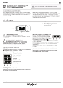 Käyttöohje Whirlpool ARG 180151 Jääkaappi