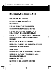 Manual de uso Whirlpool ARG 488 Refrigerador