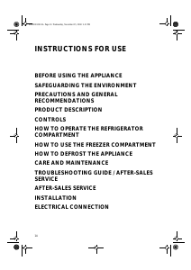 Manual Whirlpool ARG 745/A/5 Refrigerator