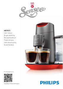 Manual Philips HD7873 Senseo Twist Coffee Machine