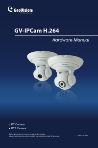 Handleiding GeoVision GV-PTZ010D IP camera