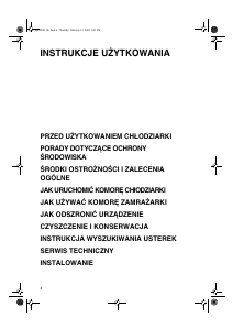 Instrukcja Whirlpool ARG 947/3 Lodówka