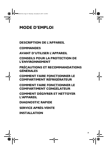 Mode d’emploi Whirlpool ARGR 717 Réfrigérateur