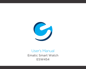 Handleiding Ematic ESW454 Smartwatch