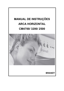 Manual Brandt CM3200 Congelador