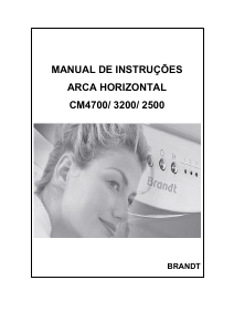 Manual Brandt CM4700 Congelador