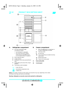 Manual Whirlpool ARZ 804/H Refrigerator