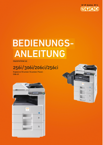 Bedienungsanleitung UTAX 206ci Multifunktionsdrucker