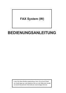 Bedienungsanleitung UTAX 3005ci Multifunktionsdrucker