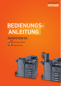 Bedienungsanleitung UTAX CD 1455 Multifunktionsdrucker